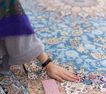 اصول جارو کردن فرش