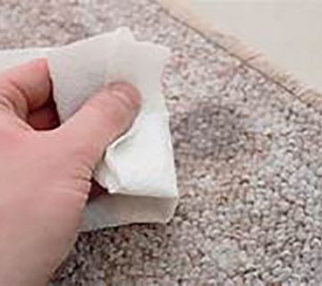 لکه های فرش را چگونه از بین ببریم