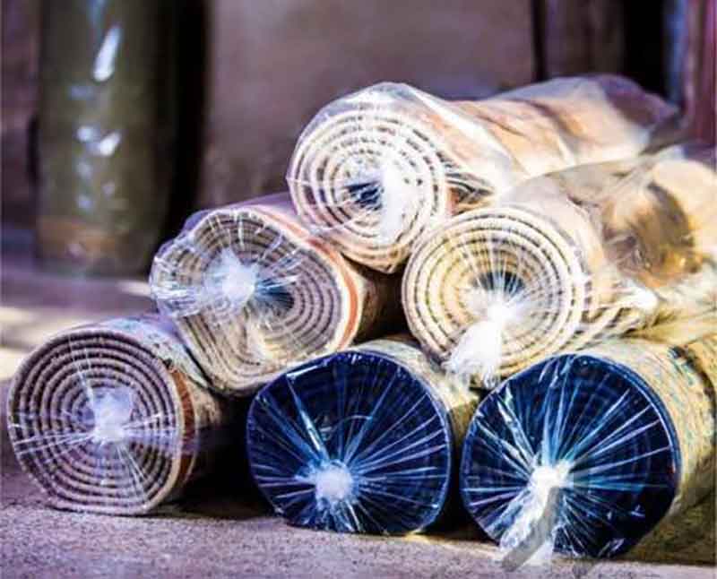 فرش رو بصورت اصولی جمع کنیم تا کردن و لول کردن