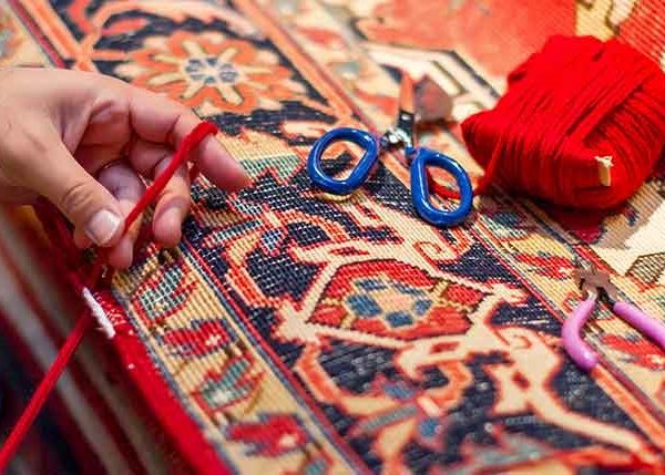 افزایش مقاومت حاشیه فرش با شیرازه