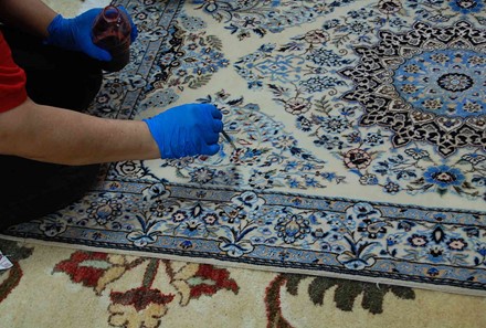 رنگرزی فرش و قالی