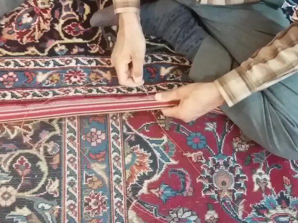 برای جلوگیری از کثیفی ریشه و استحکام ریشه فرش میتوانید از جاجیم استفاده کنید