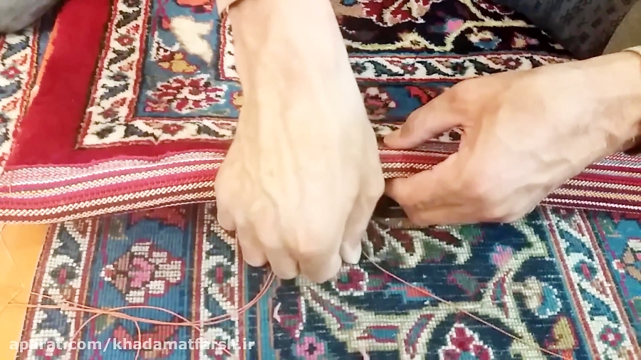 برای جلوگیری از کثیفی ریشه و استحکام ریشه فرش میتوانید از جاجیم استفاده کنید