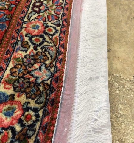 برای جلوگیری از کثیفی ریشه و استحکام ریشه فرش میتوانید از جاجیم استفاده کنید