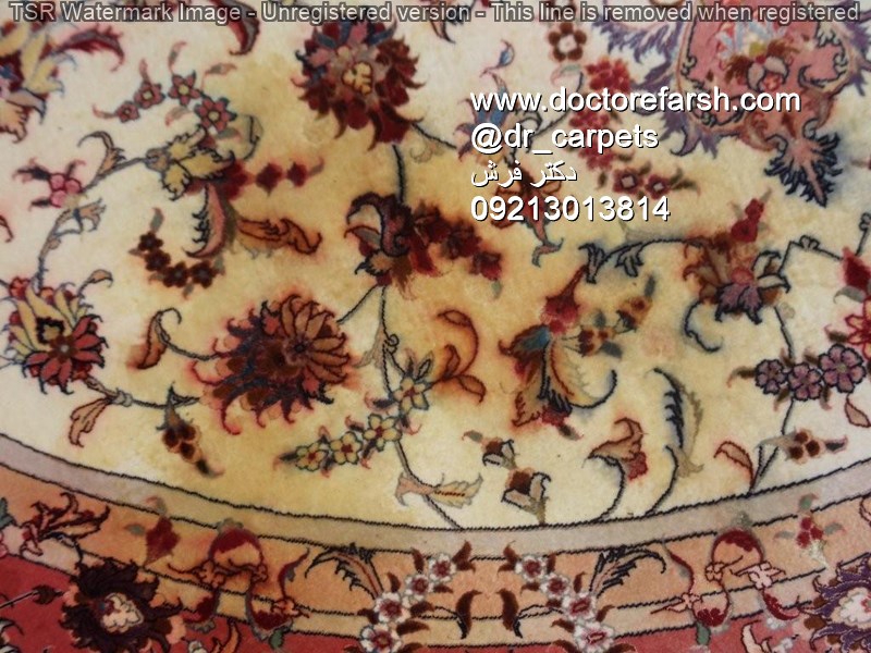 رنگ برداری فرش دستباف در مشهد