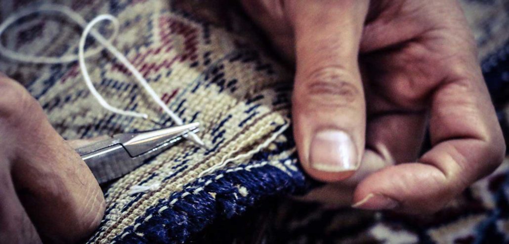 رفوگری فرش در مشهد   قالیشویی ابریشم