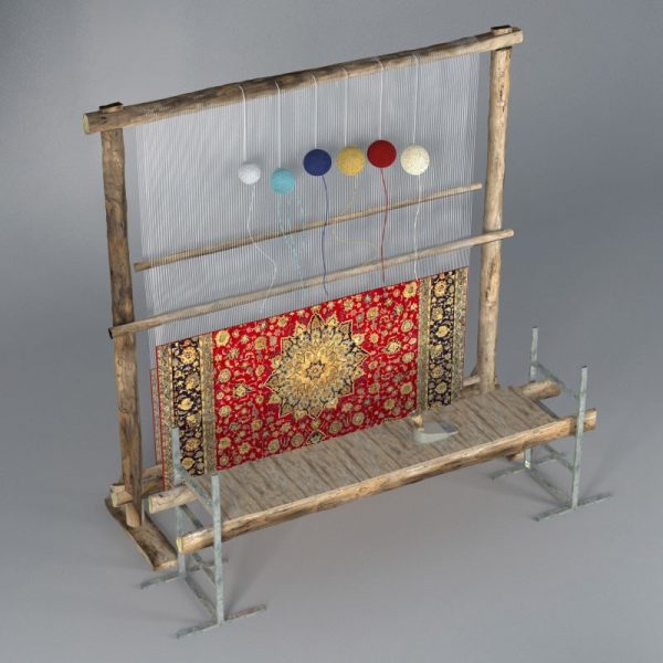 اصول ساخت و نصب دار قالیبافی - قالیشویی ابریشم