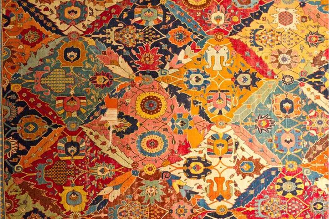 انواع طرح و نقش های غیر ایرانی - قالیشویی ابریشم