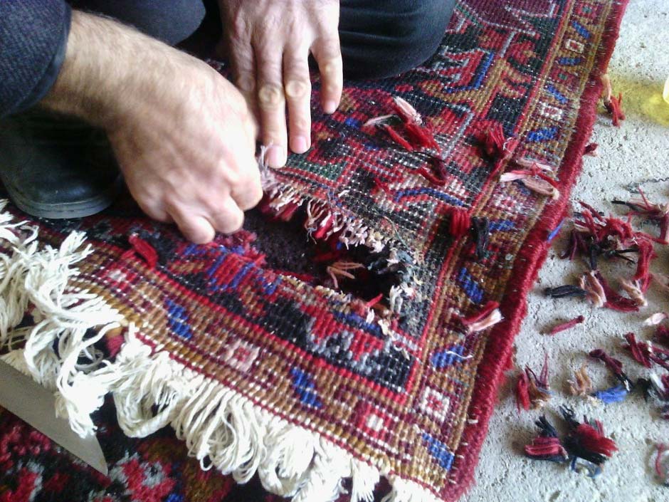 پاک کردن لکه چای از روی فرش به چه روشهایی صورت میگیرد؟ - قالیشویی ابریشم